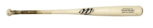2007 David Wright Game Used Marucci DW5 Model Bat (PSA GU 8.5)